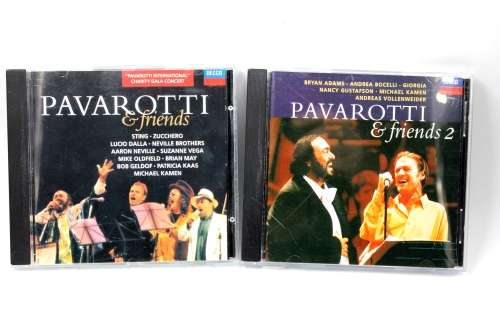 2 Classical Music CD`s PAVAROTTI and FRIENDS - 1992 and 1995 Release