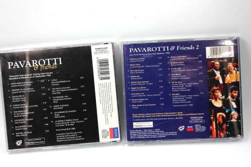 2 Classical Music CD`s PAVAROTTI and FRIENDS - 1992 and 1995 Release