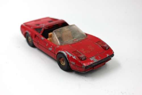 Vintage CORGI Metal Toy - 1980`s Magnum PI FERRARI 308 GTS