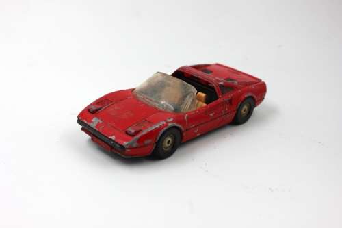 Vintage CORGI Metal Toy - 1980`s Magnum PI FERRARI 308 GTS