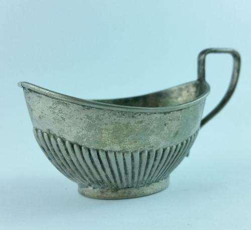 Small Silver Plate Creamer or Sugar dish