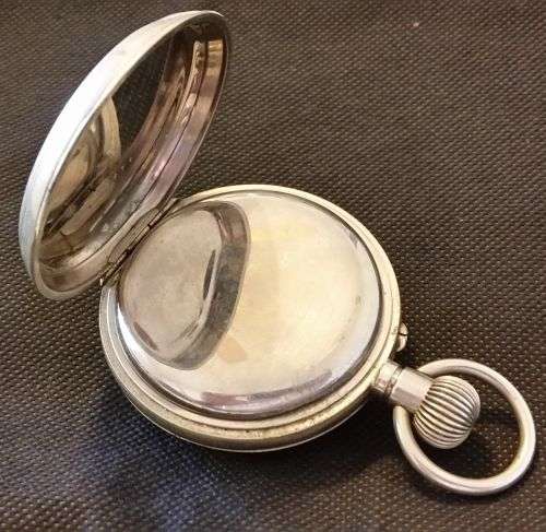 Large Vintage Pocket Watch Full Calendar & Moon Phase