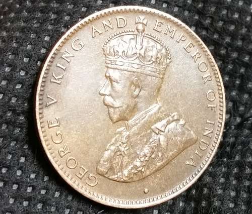 1912 Mauritius Two Cents low mintage