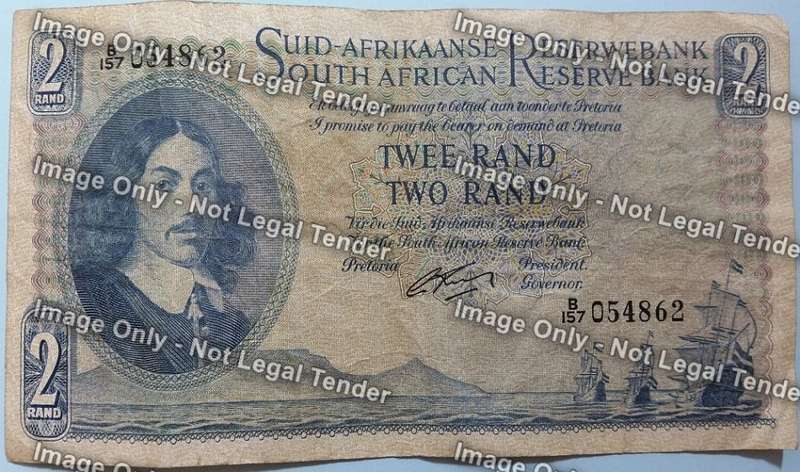 Twee Rand / Two Rand - First Issue A/E - 1962