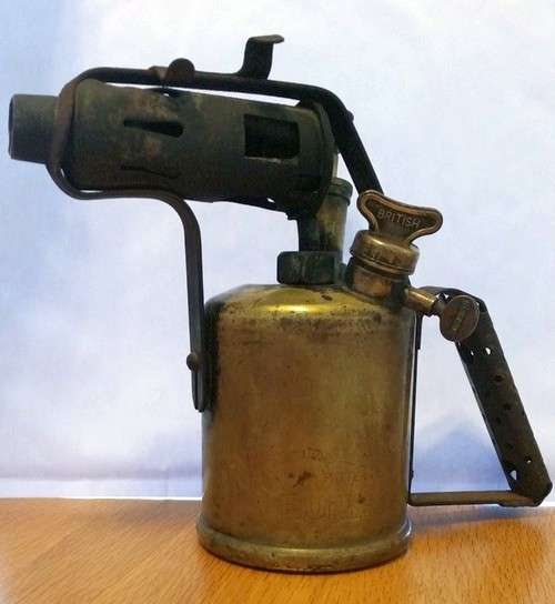 Blow Torch - British Burmos 1 Pint - Working Condition