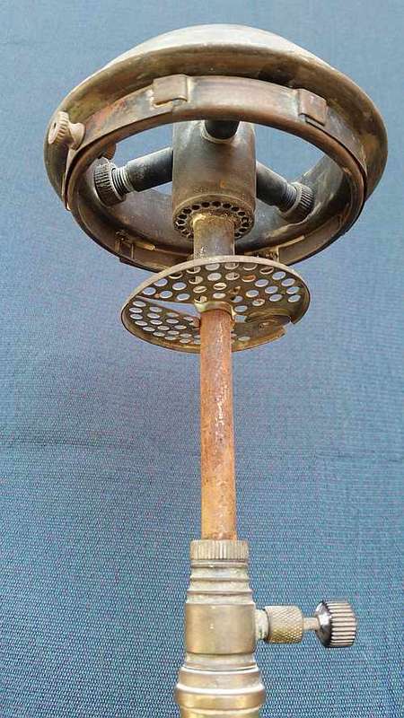 Tilley Table Lamp Model TL136 - shorter version of the TL106 - 1952 to 1956 - Brass Paraffin Lamp
