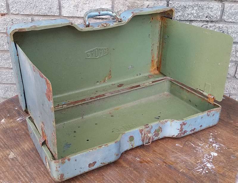 Vintage Cadac Camp Stove -  Case Only - Classic Camping Military Issue Solid Construction