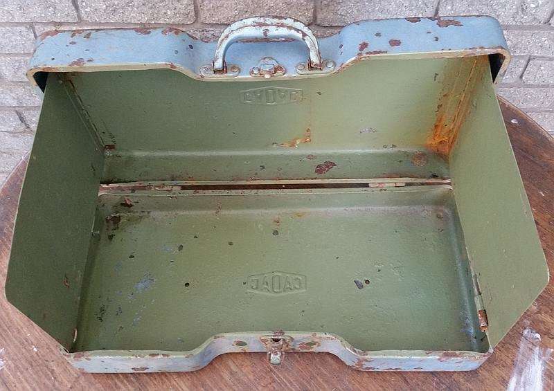 Vintage Cadac Camp Stove -  Case Only - Classic Camping Military Issue Solid Construction