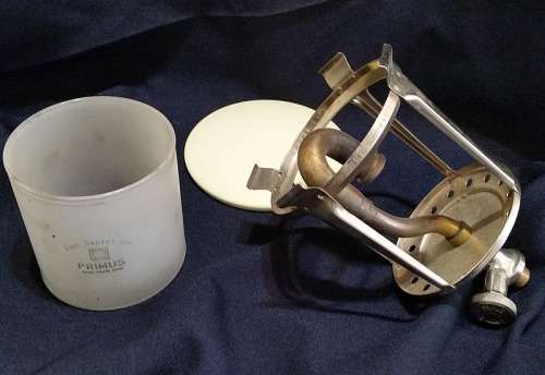 PRIMUS Lamp - Model 2150 - Propane Camping Lantern - With Original Globe