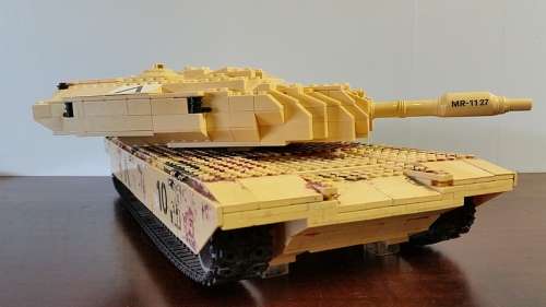 Rare Original Mega Bloks ProBuilder LEGO Compatible M1A1 Abrams Tank - Battleship