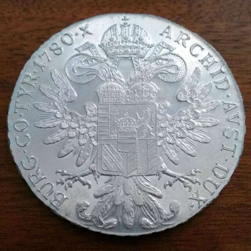 Maria Theresa Thaler 1780 - 1 Thaler - Silver