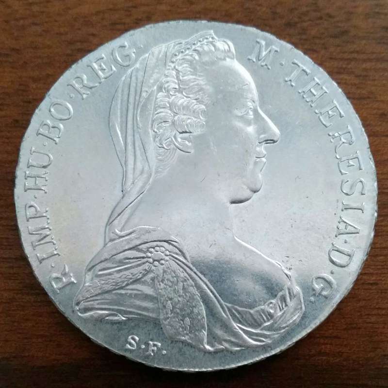 Maria Theresa Thaler 1780 - 1 Thaler - Silver
