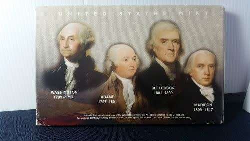 2007 United States Mint Presidential One Dollar Coin Proof Set