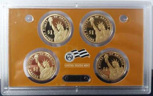 2007 United States Mint Presidential One Dollar Coin Proof Set