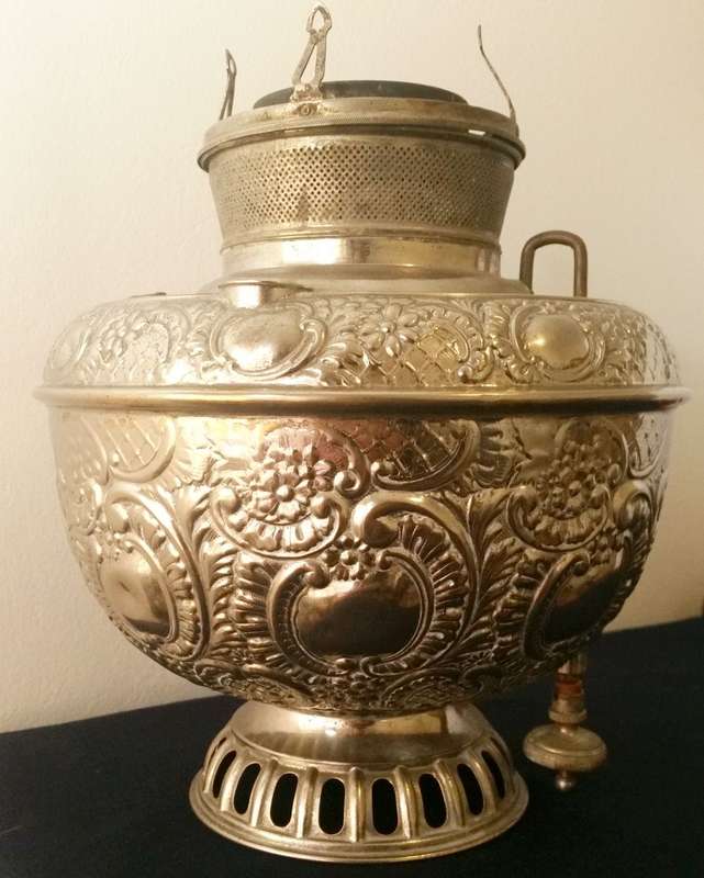 The Miller Lamp Made In USA Oil/Kerosene Lamp