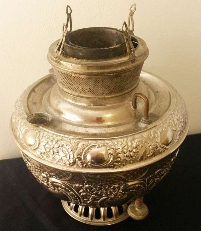 The Miller Lamp Made In USA Oil/Kerosene Lamp