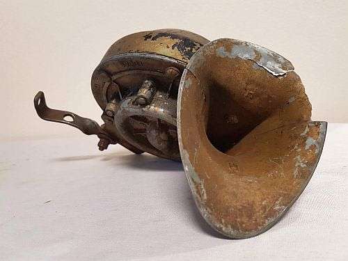 Pair of Lucas Windtone Horns - Vintage Car Hooter Horn