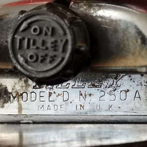 Tilley Paraffin Iron - Model D N 250 A - Domestic Pressure Iron Tilley UK
