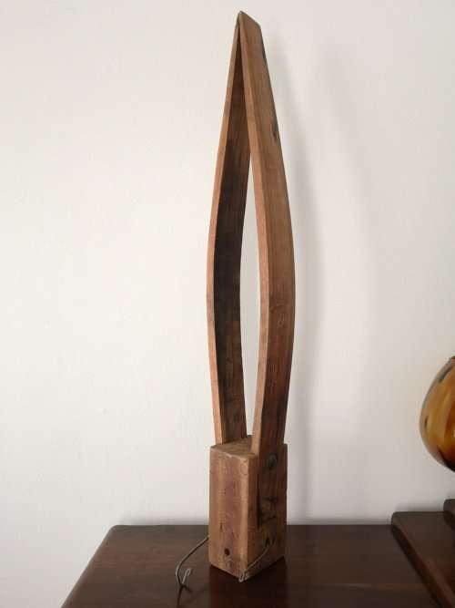 Vintage Bentwood Saddlers Clamp - Leatherworker Tool - Vice Knee Held Horse Tack