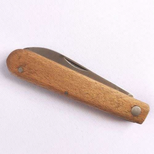 Gerlach Poland - Pocket Knife Single Blade - Beech Wood Handle