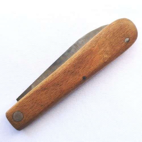 Gerlach Poland - Pocket Knife Single Blade - Beech Wood Handle