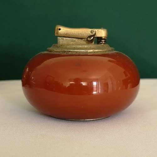 Job Lot Lighters - 1940's Colibri Monopol, Ronson Crown Table Lighter, Resin Cube KOEI Unicorn