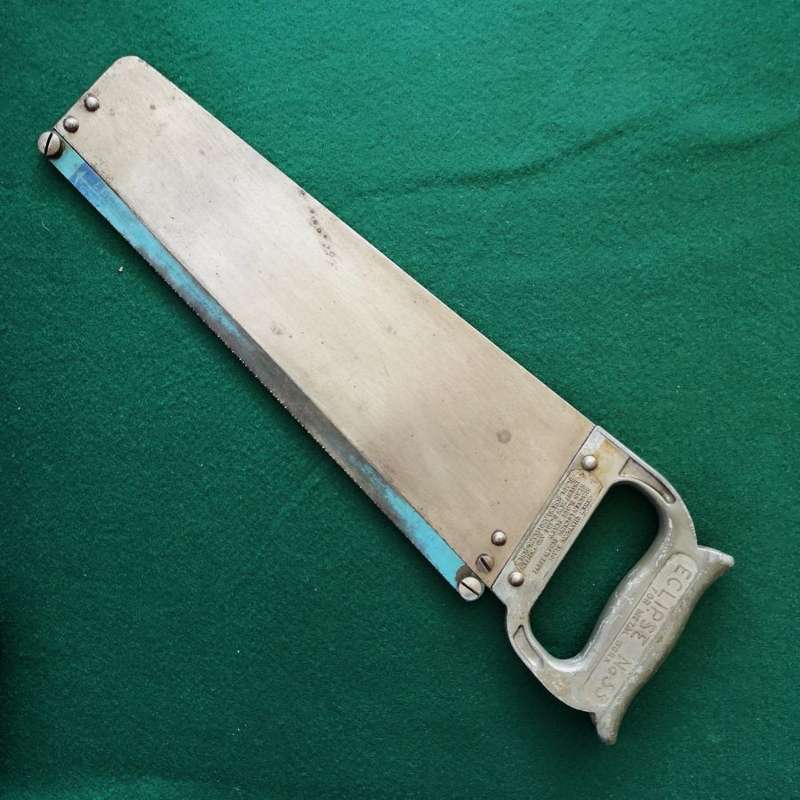 Eclipse No. 55 Sheet Saw - Uses Standard 12" hacksaw blade - Mid 1950's