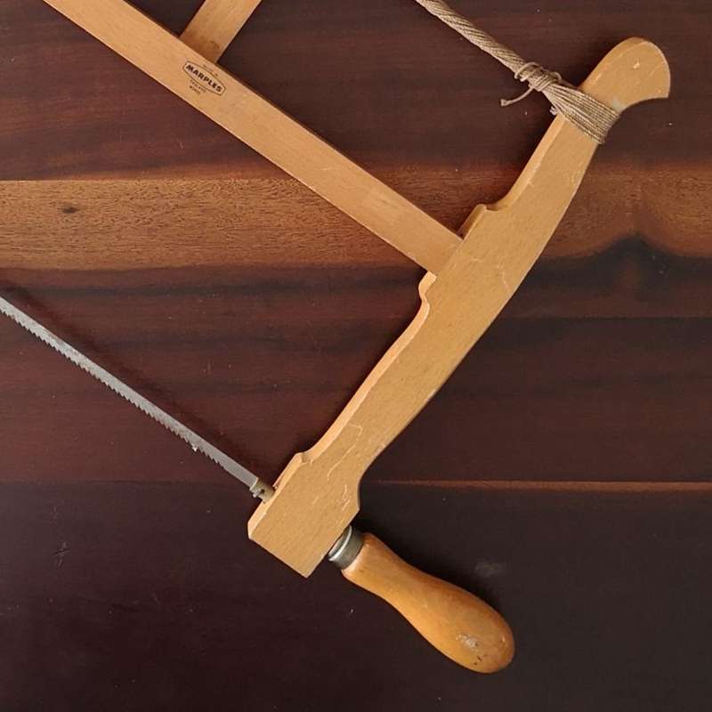 Marples Carpenter Bow Turning Saw - 30cm Blade Length - Marples Made in England