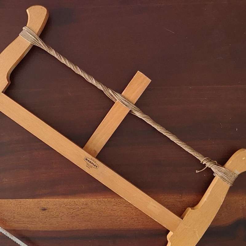 Marples Carpenter Bow Turning Saw - 30cm Blade Length - Marples Made in England