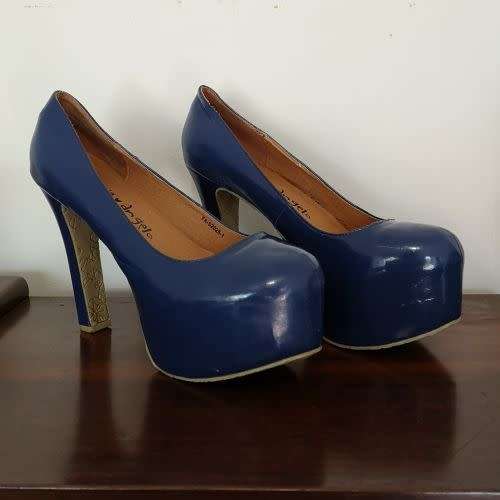 Fannie & Angelo Women's High Heel Plaform Dress Pump Shoes