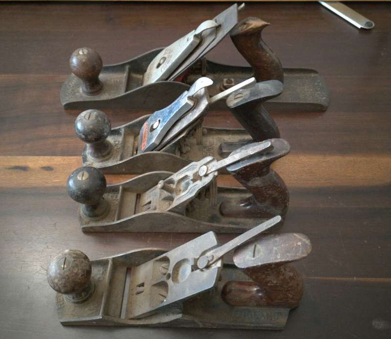 Vintage Falcon Pope No F5-1/2 Wood Plane, Made in Australia- c1950's  + Assorted Hand Planes
