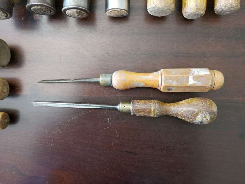 Collection of Wood Carving Chisels - Marples & Son Sheffield England - Woodcock's - Chisel Union