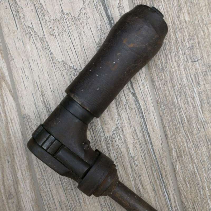 Vintage Millers Falls No 322 Ratcheting Auger Hand Brace Drill USA Made