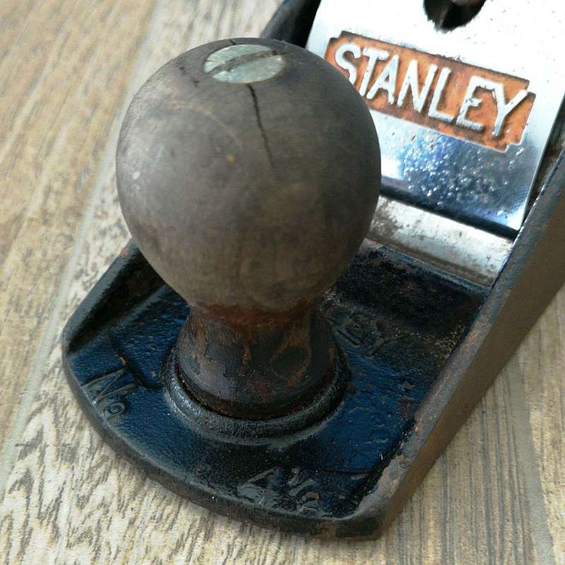 Vintage Type 15 Stanley Bailey Hand Plane (1931-1932) No.4 1/2 - Made in England