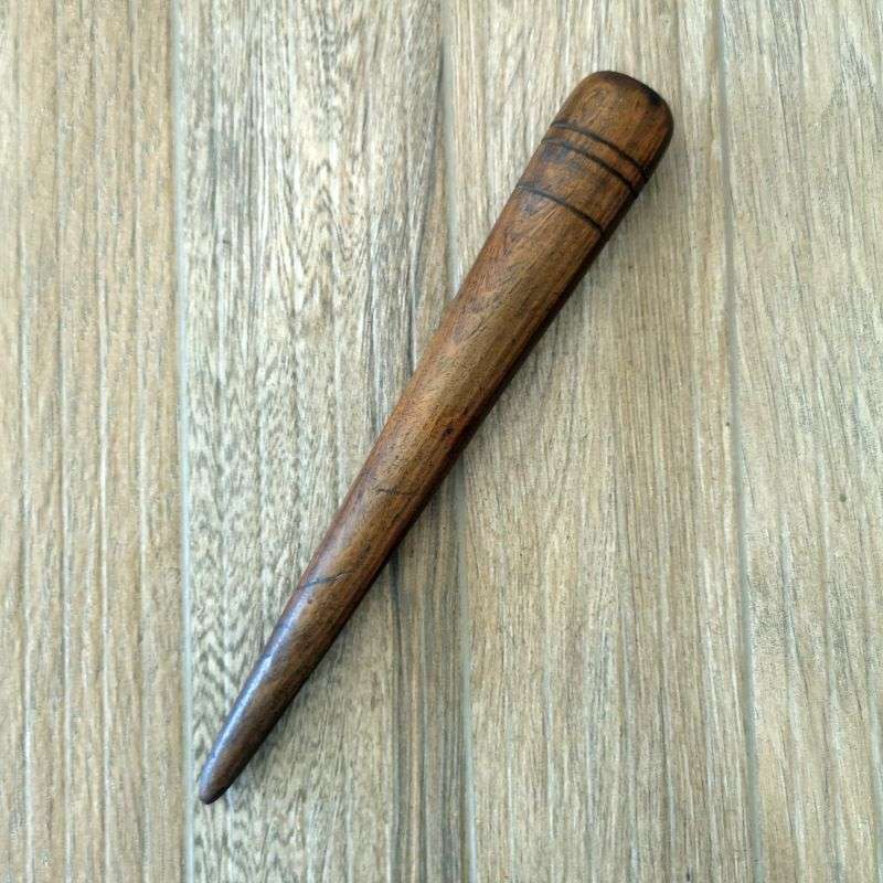 Wooden Sailors Fid - Rope Splicing Tool - Riggers Fid, Sail Makers Tool - 28 cm