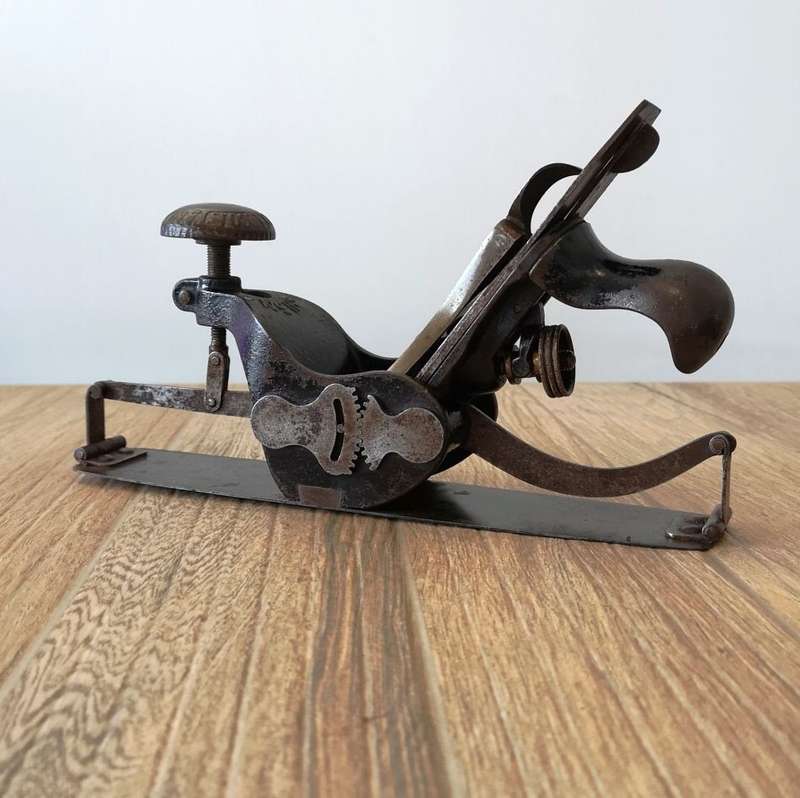 Vintage Stanley Rule & Level Co. No. 113 Circular Plane - Compass Type 4