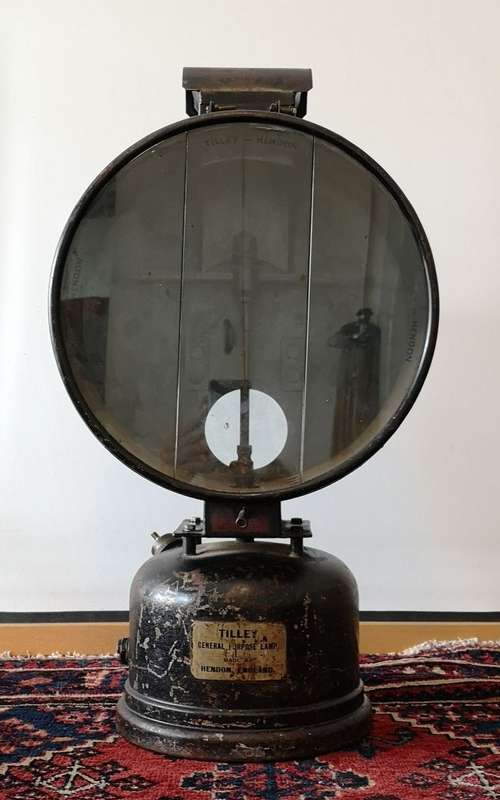 Tilley FL6 Floodlight - Vintage British Tilley Floodlight Projector 1938-1940 - Rare Find