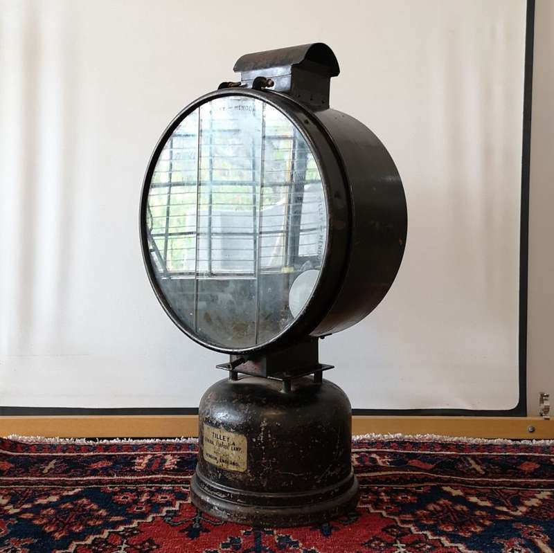 Tilley FL6 Floodlight - Vintage British Tilley Floodlight Projector 1938-1940 - Rare Find