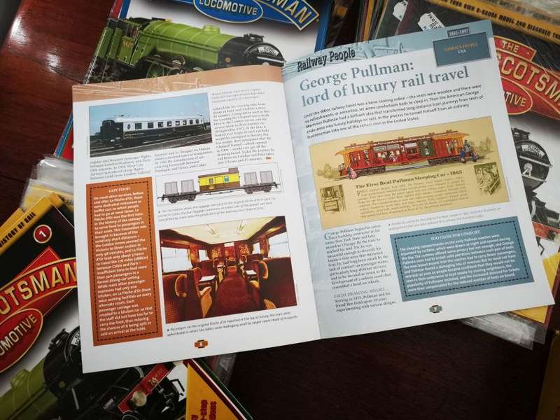 The Flying Scotsman Locomotive DIY Kit Hachette - Total of 125 Issues To Complete