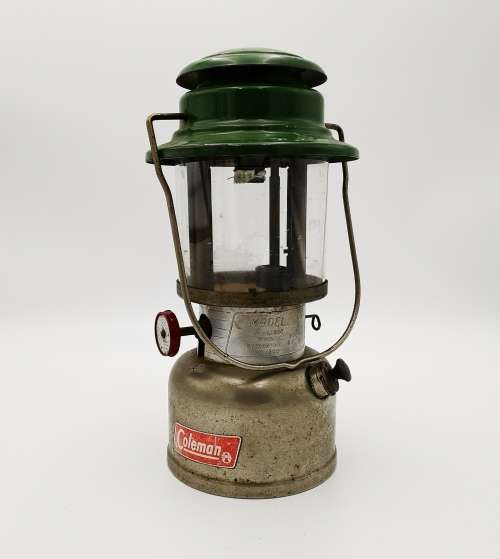 Coleman 339 Kerosene Lantern Canada 3-73 Nickel Tank