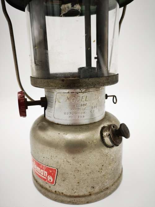 Coleman 339 Kerosene Lantern Canada 3-73 Nickel Tank