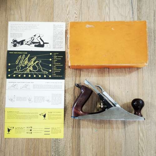 Stanley No.3 smoothing plane in original box