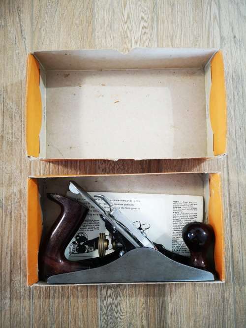 Stanley No.3 smoothing plane in original box