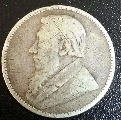 1894 Silver One Shilling ZAR 1S