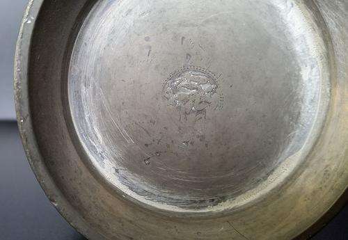 Beautiful Pewter Jug with ornate engravings