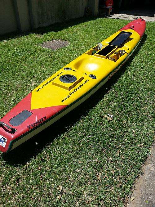 Eric's Canoe Fishing Ski Tunny Kayak with Paddle