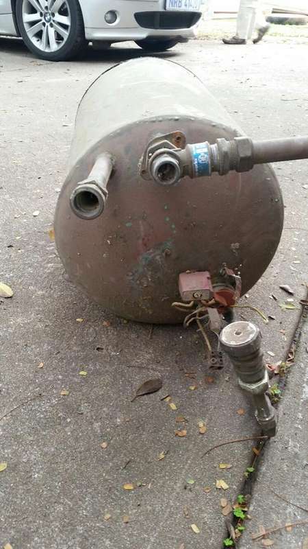 Vintage Copper Geyser +-58L