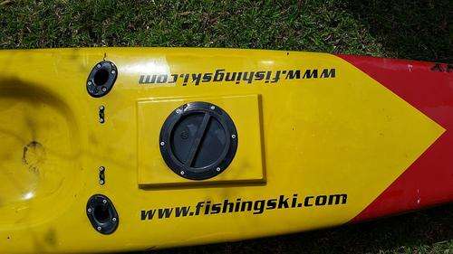 Eric's Canoe Fishing Ski Tunny Kayak with Paddle