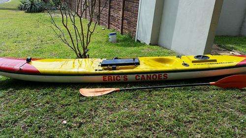 Eric's Canoe Fishing Ski Tunny Kayak with Paddle