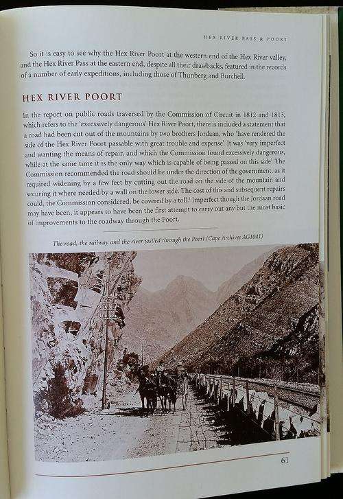 The Romance of Cape Mountain Passes - Graham Ross 1st Edition Hard Cover